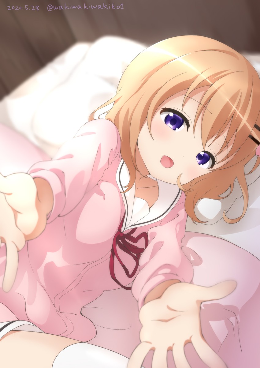hoto cocoa (gochuumon wa usagi desu ka?) drawn by neki_(wakiko)