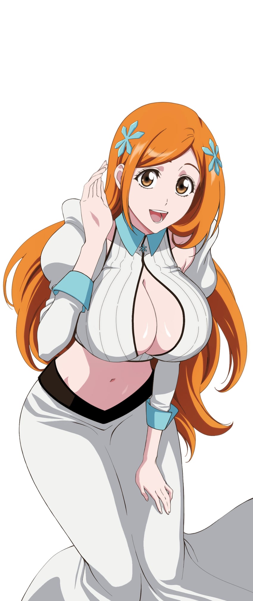 inoue orihime (bleach and 1 more) drawn by rozuberry