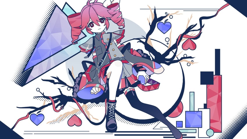 kasane teto (utau and 1 more) drawn by machigami_yoh