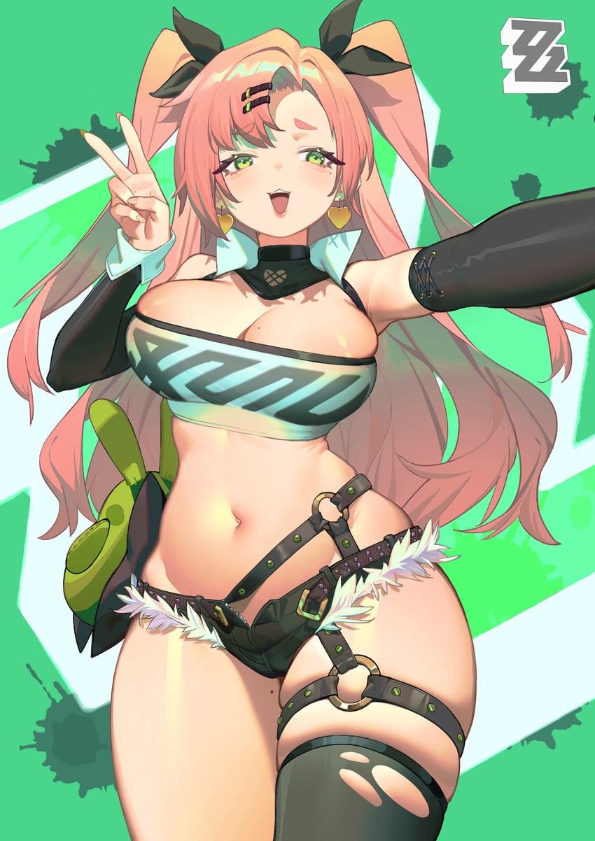 nicole demara and amillion (zenless zone zero) drawn by kunkun_pa