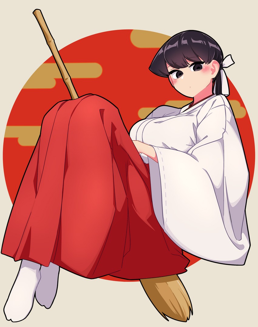 komi shouko (komi-san wa komyushou desu) drawn by lecca_aisu