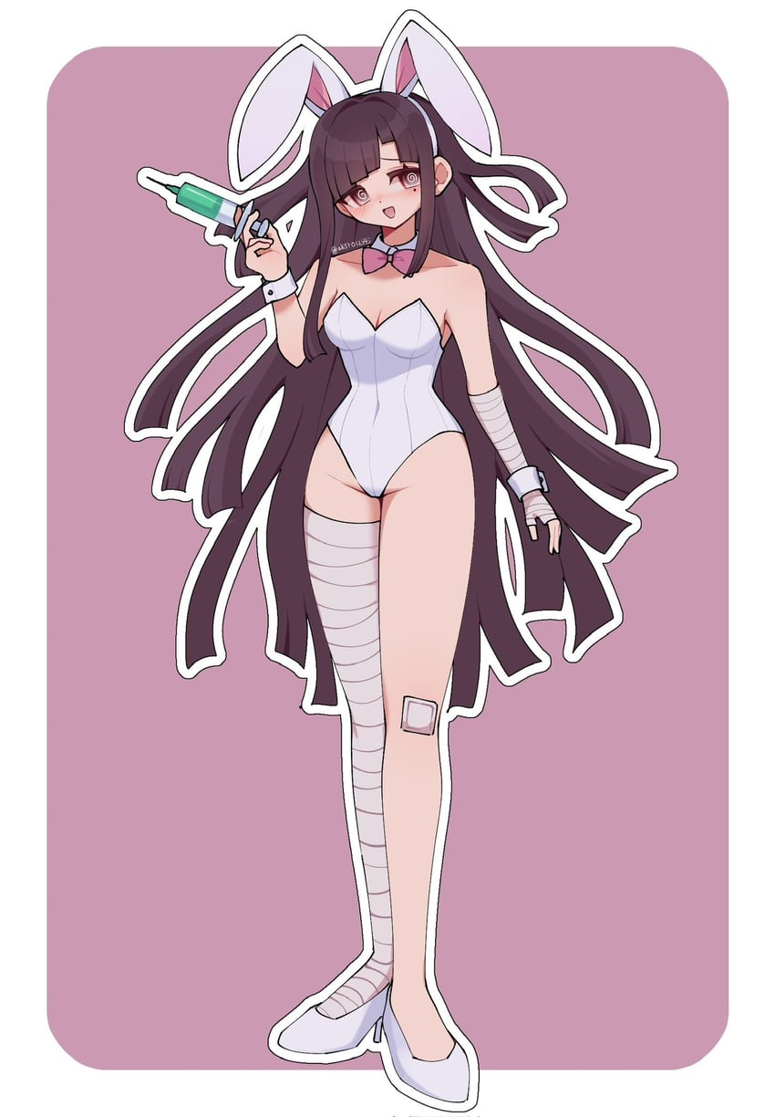 tsumiki mikan (danganronpa and 1 more) drawn by mi_shengwu_3.2_hao