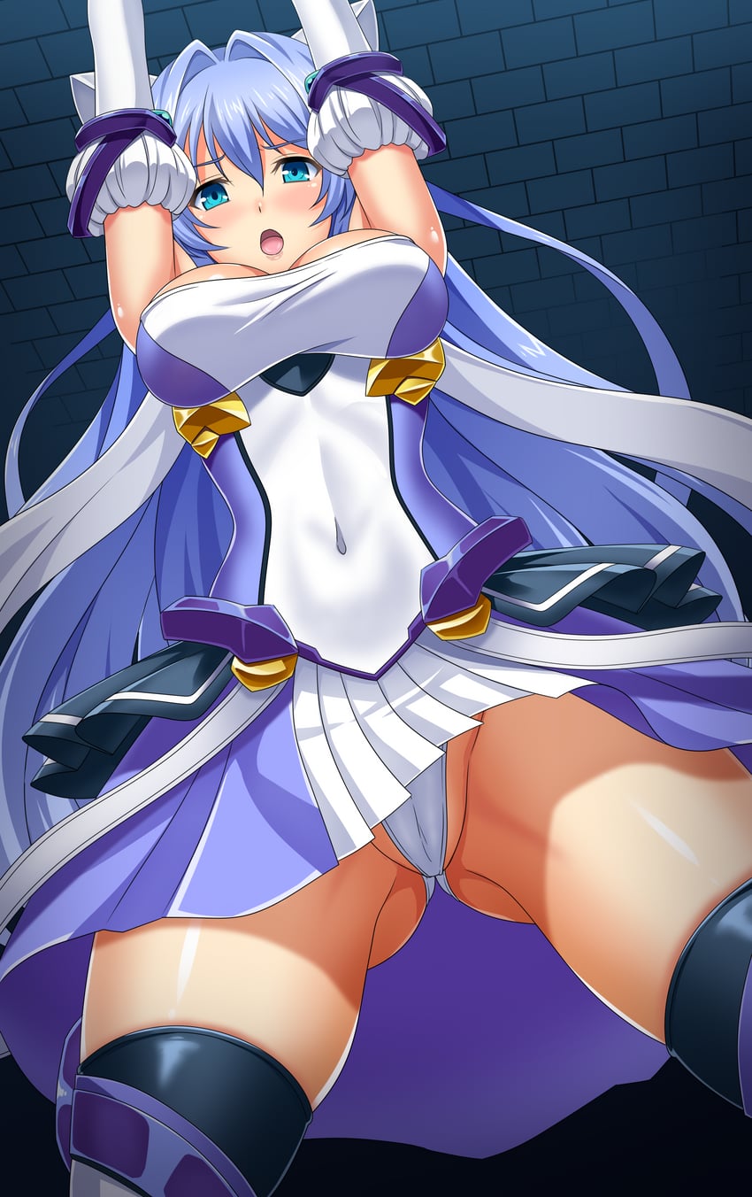 katsuragi marina and exs-tia (kouyoku senki exs-tia and 1 more) drawn by sirano