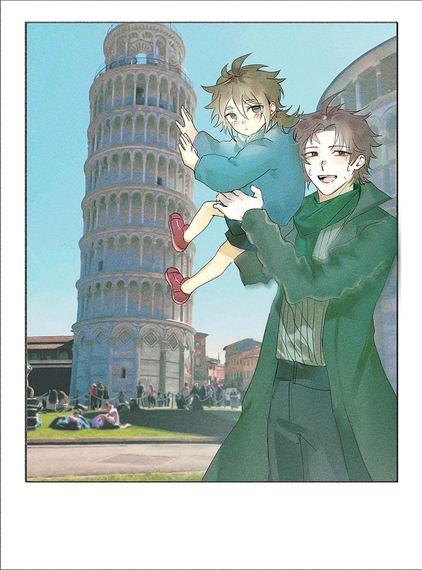 harada minoru and isoi reiji (saibou shinkyoku) drawn by temu_(temp_mumu)