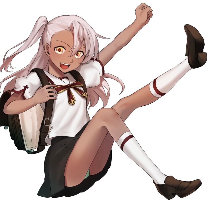 chloe von einzbern (fate and 1 more) drawn by ameman