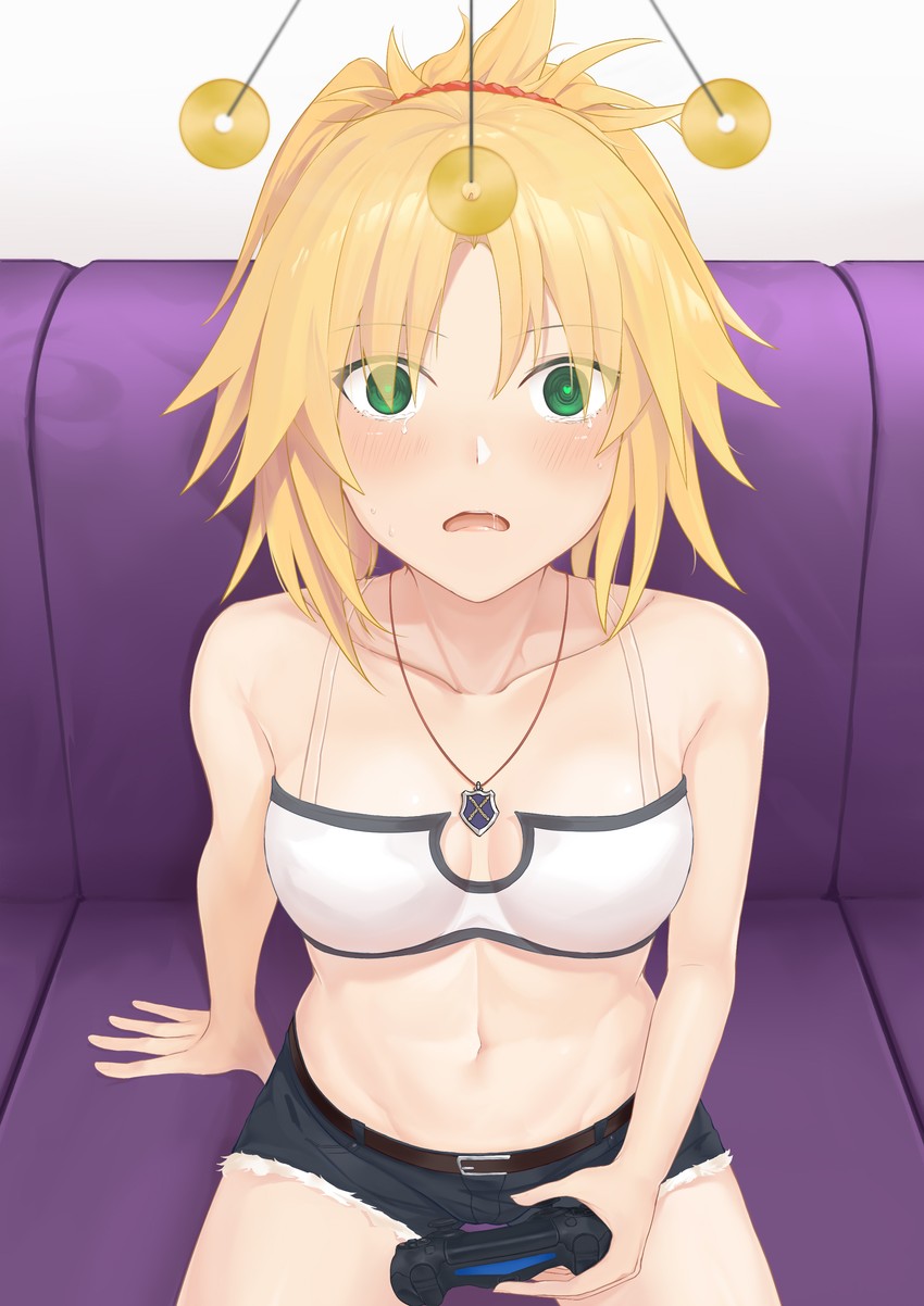 mordred (fate and 2 more) drawn by wowan_baihe_zenmeliao