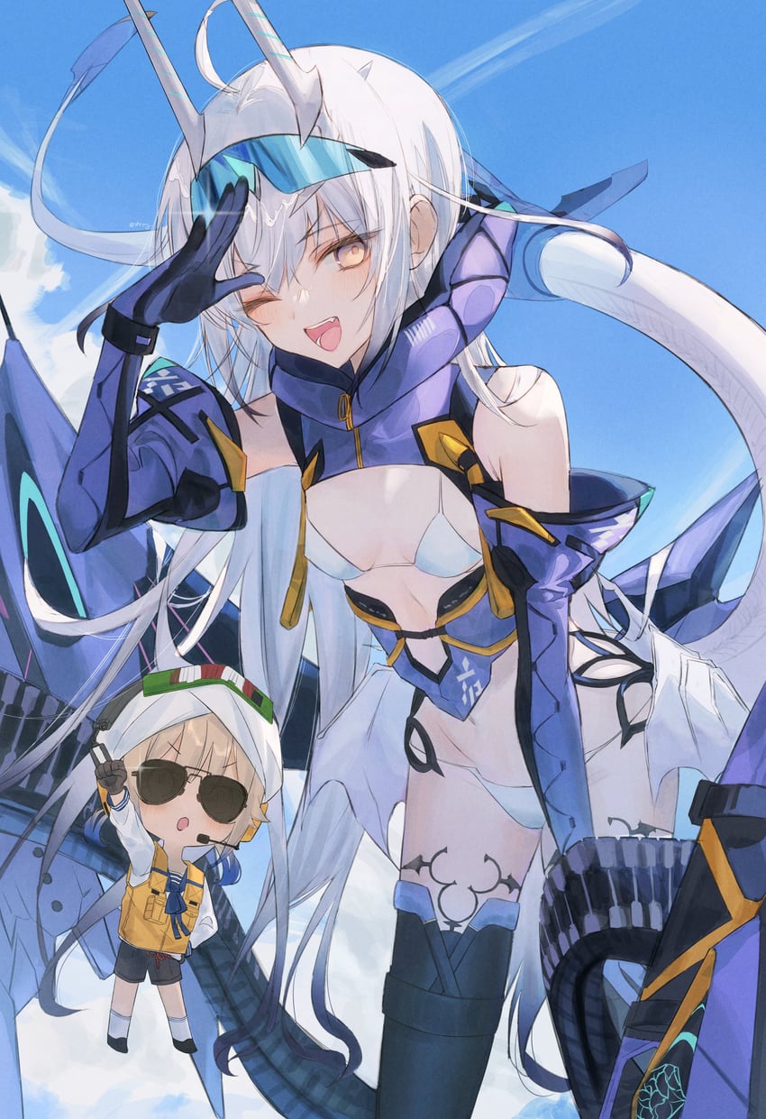 melusine, nemo, and marine nemo (fate and 1 more) drawn by sherry_0014