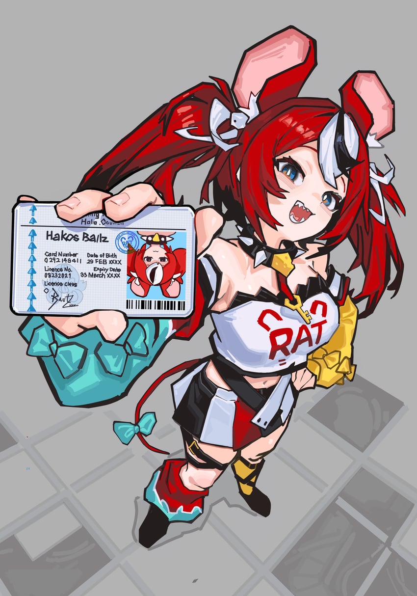 hakos baelz (hololive and 1 more) drawn by old_metal_666