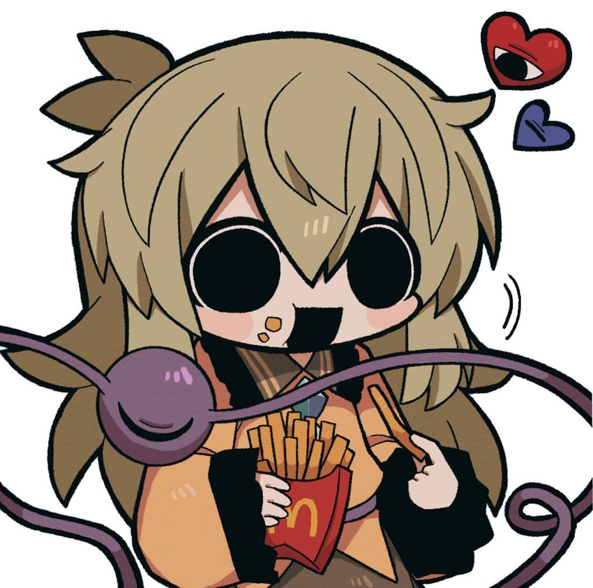 komeiji koishi (touhou and 1 more) drawn by zunusama
