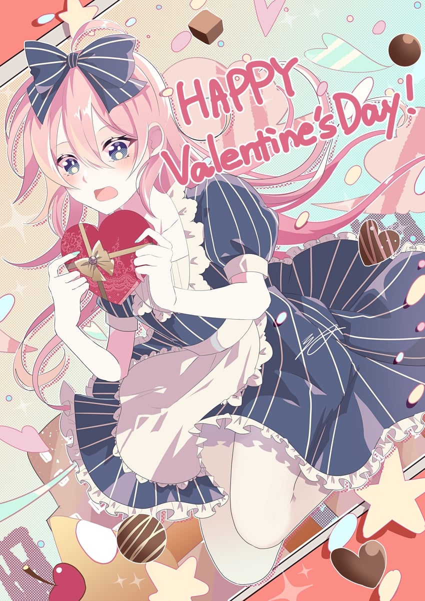 megurine luka (vocaloid and 1 more) drawn by umiyohaseusu