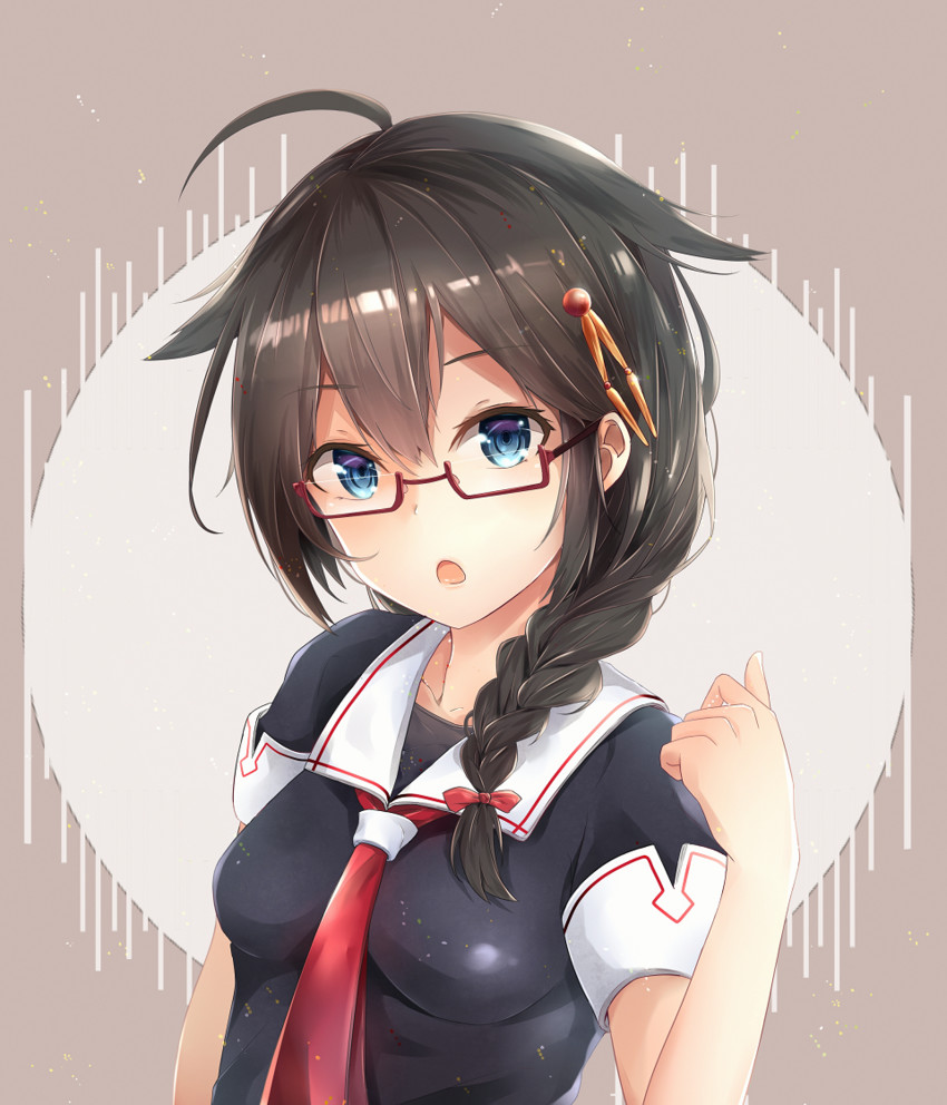 shigure and shigure kai ni (kantai collection) drawn by jenson_tw