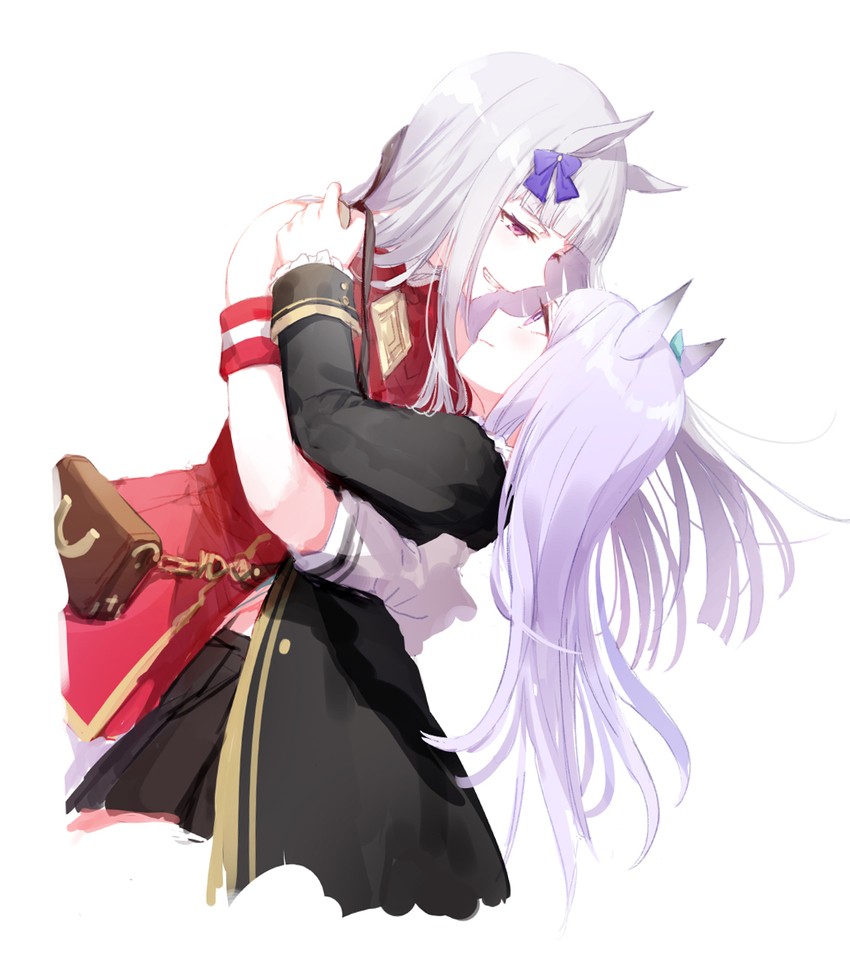 gold ship and mejiro mcqueen (umamusume) drawn by romi_(346_ura)
