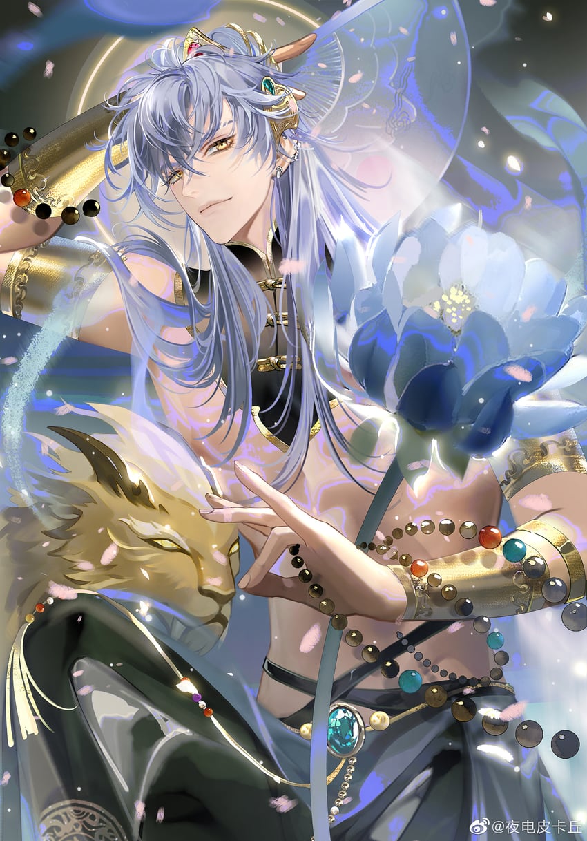 ling xiao (love and producer) drawn by ye_dian_pikaqiu