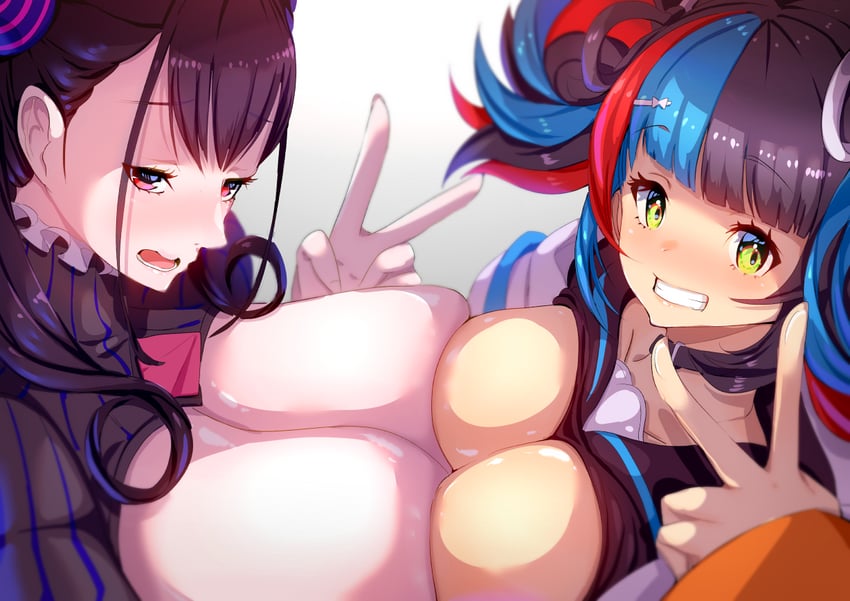 murasaki shikibu and sei shounagon (fate and 1 more) drawn by sakusakusakurai