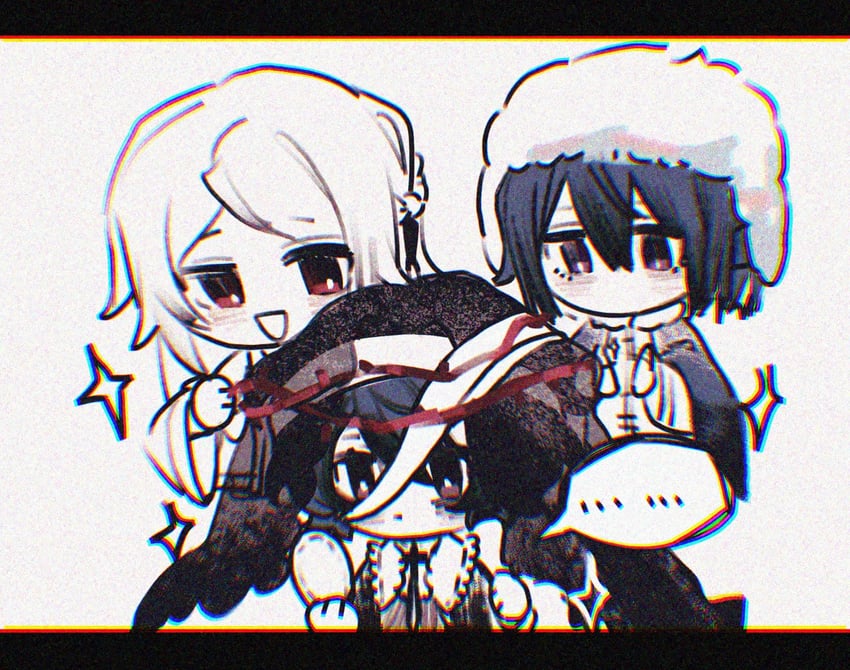 dazai osamu, fyodor dostoyevsky, and shibusawa tatsuhiko (bungou stray dogs) drawn by usamisatori
