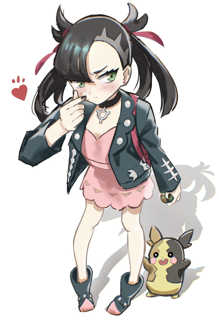 marnie and morpeko (pokemon and 1 more) drawn by anp2