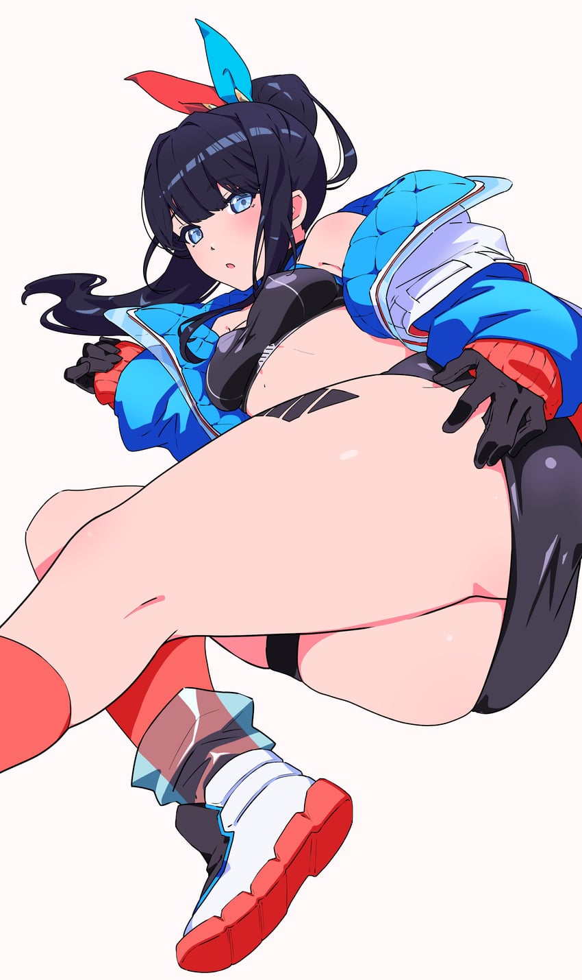 takarada rikka (gridman universe and 1 more) drawn by yumemori_jabara