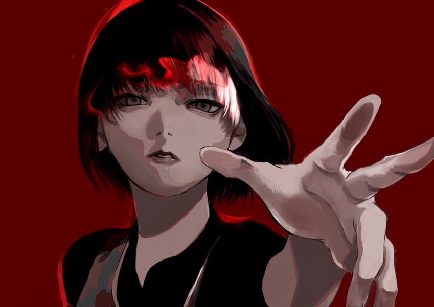 amakura mayu (fatal frame and 1 more) drawn by gauss_<bokashi