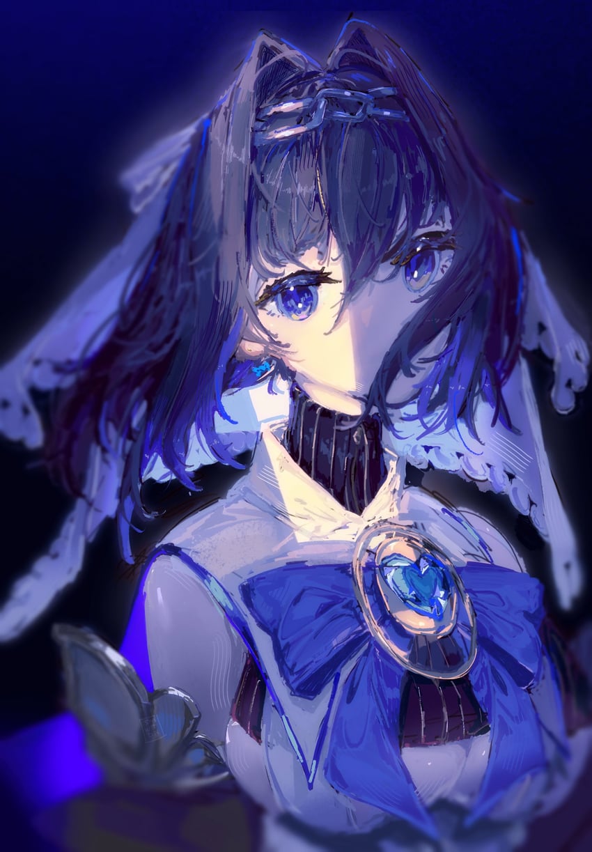 ouro kronii (hololive and 1 more) drawn by somewhatdino