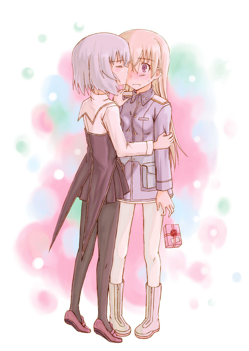 sanya v. litvyak and eila ilmatar juutilainen (world witches series and 1 more) drawn by kaji_(progress_problem)