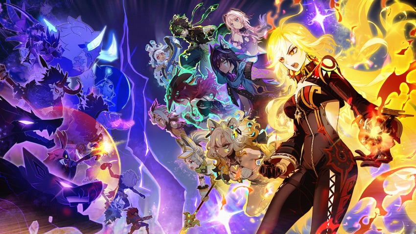 citlali, mavuika, hilichurl, mualani, kinich, and 10 more (genshin impact) drawn by sakon04