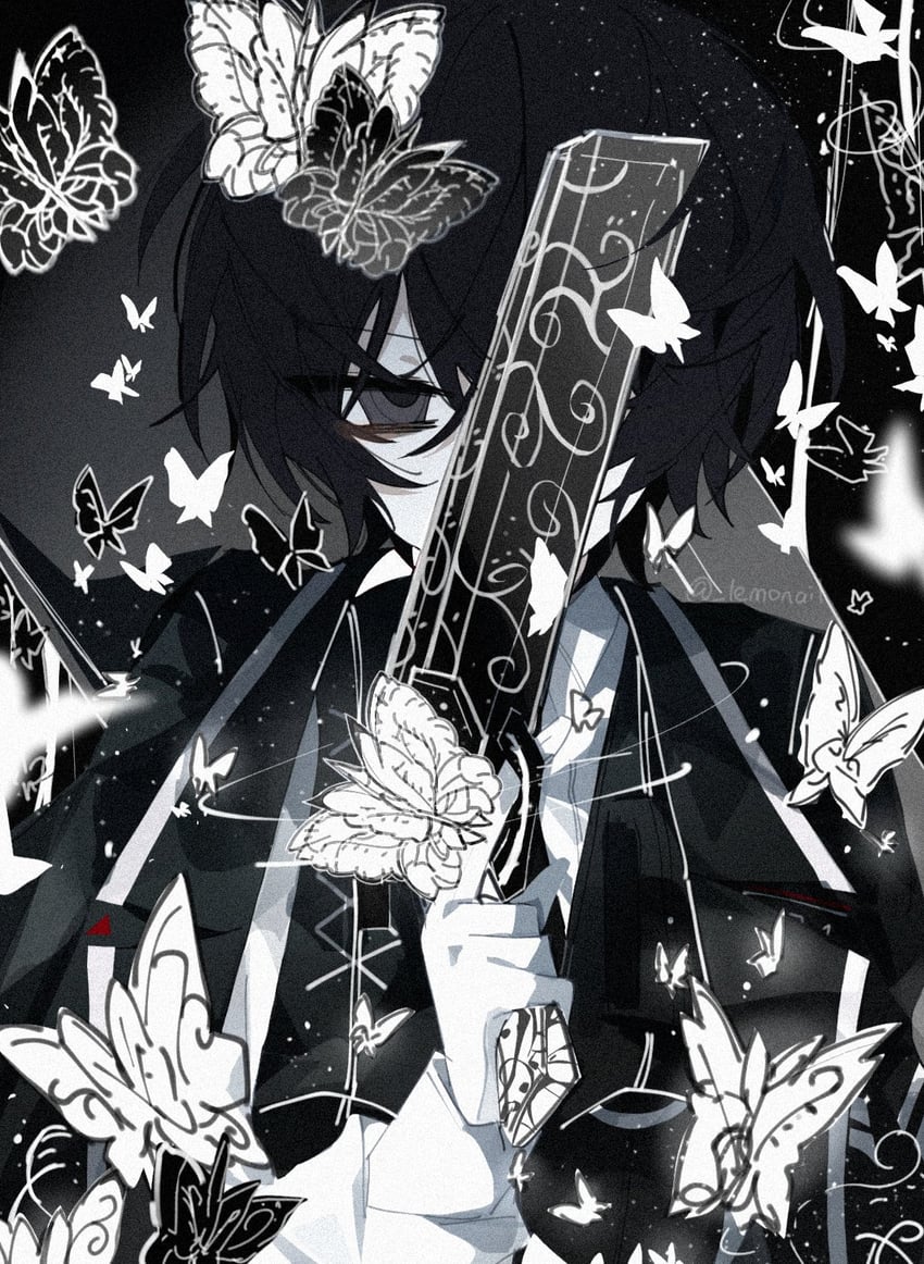 yi sang (project moon and 1 more) drawn by lemonail