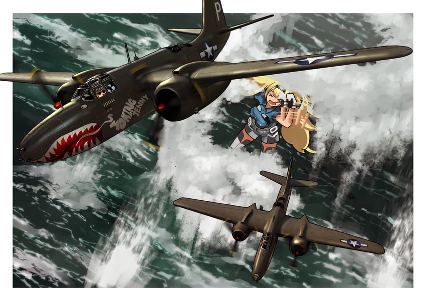 fairy and gambier bay (kantai collection) drawn by timmyyen