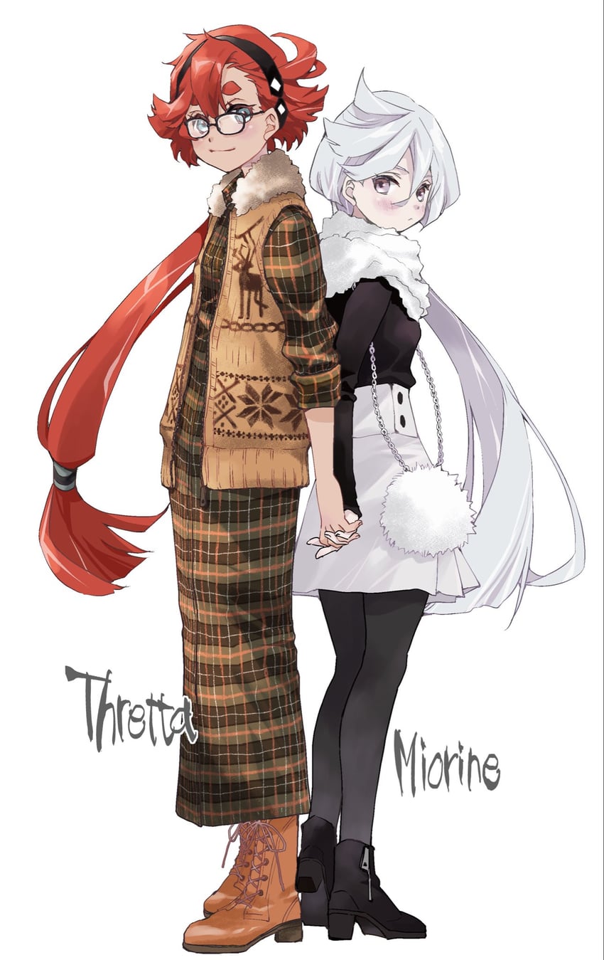 suletta mercury and miorine rembran (gundam and 1 more) drawn by yutakanohanasi