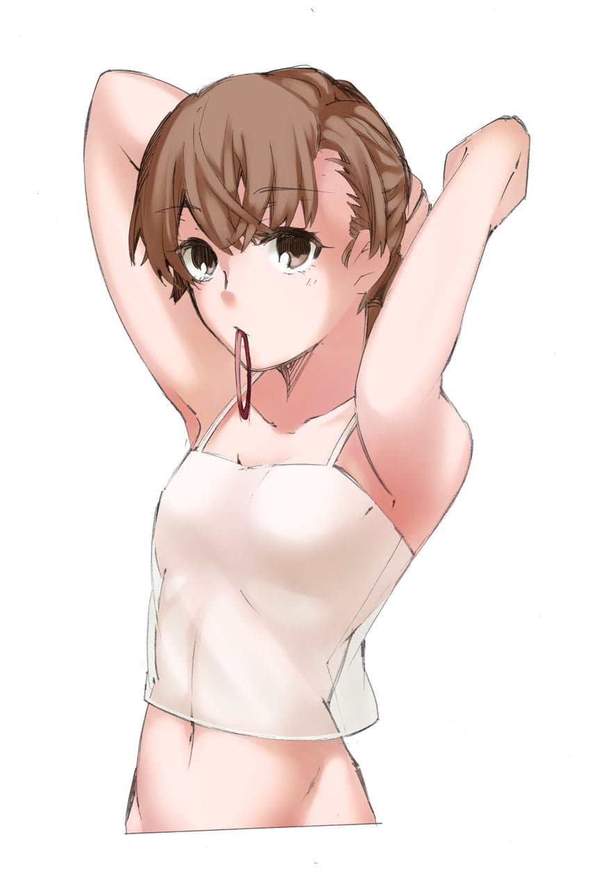 misaka mikoto (toaru majutsu no index and 1 more) drawn by higashizukihi_sei