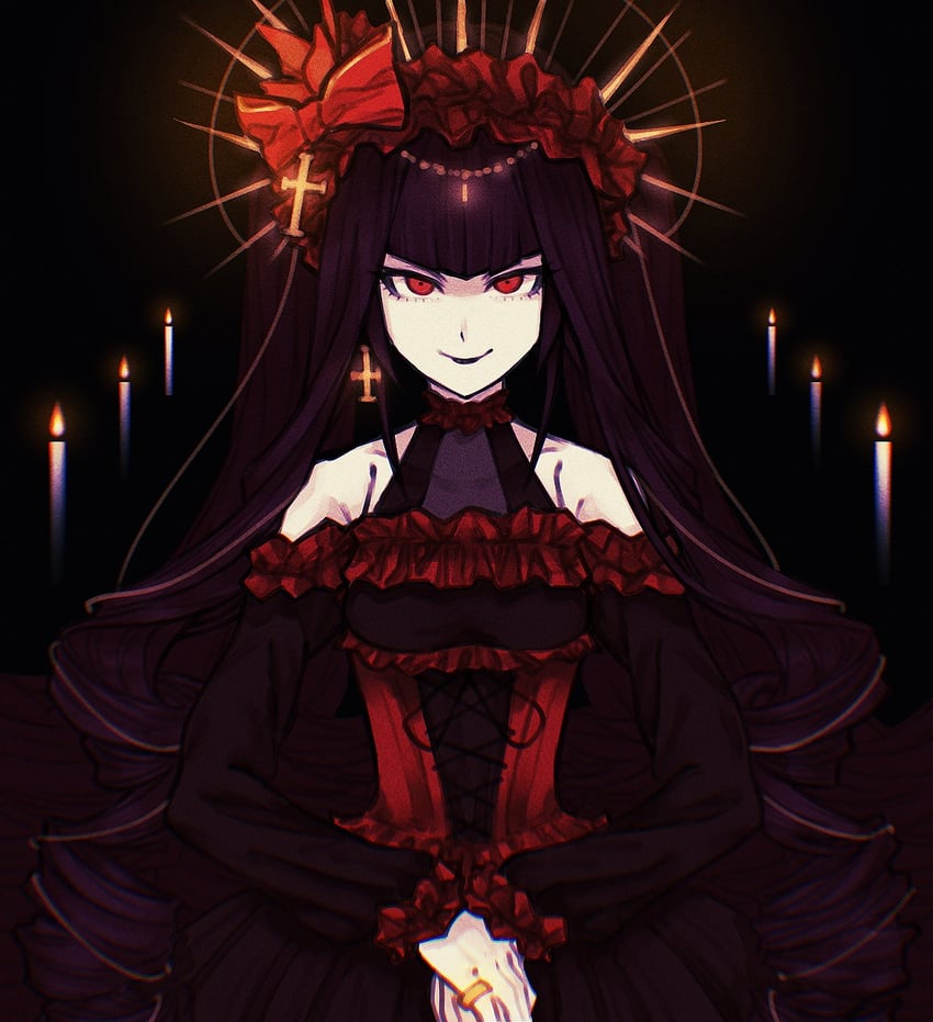 celestia ludenberg (danganronpa and 1 more) drawn by ko_(ko2mada2)