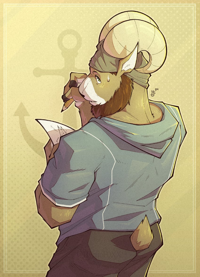 carl hendricks (echo project and 1 more) drawn by hypnof0xx