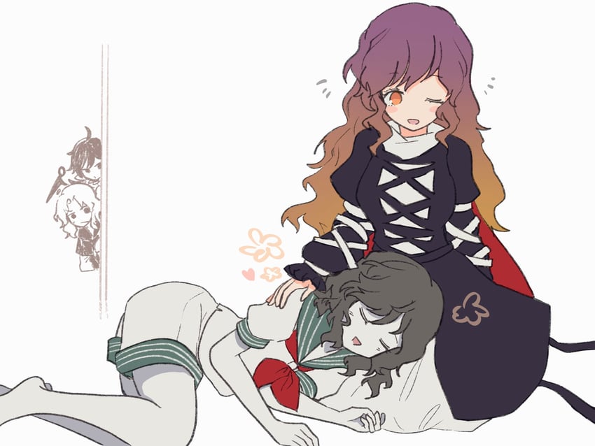 hijiri byakuren, houjuu nue, murasa minamitsu, and kumoi ichirin (touhou) drawn by mitsusame