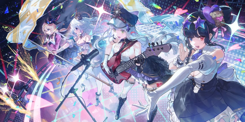 hk416, g36, centaureissi, undine, vee, and 1 more (girls' frontline and 1 more) drawn by algae_(5455454541)