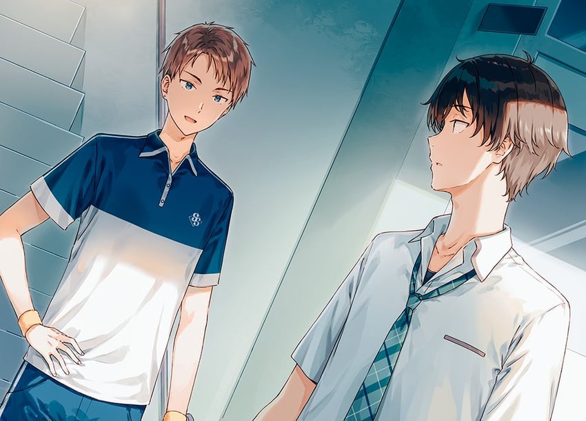 asamura yuuta and shinjou keisuke (gimai seikatsu) drawn by hiten_(hitenkei)
