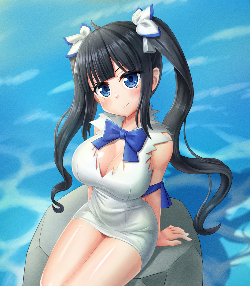 hestia (dungeon ni deai wo motomeru no wa machigatteiru darou ka) drawn by els_(ljhlee12)