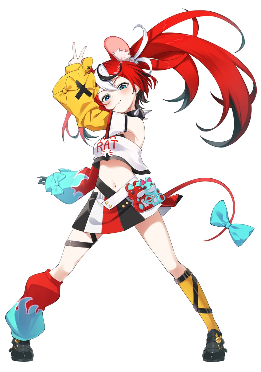 hakos baelz (hololive and 1 more) drawn by totoro_(hirohero24)