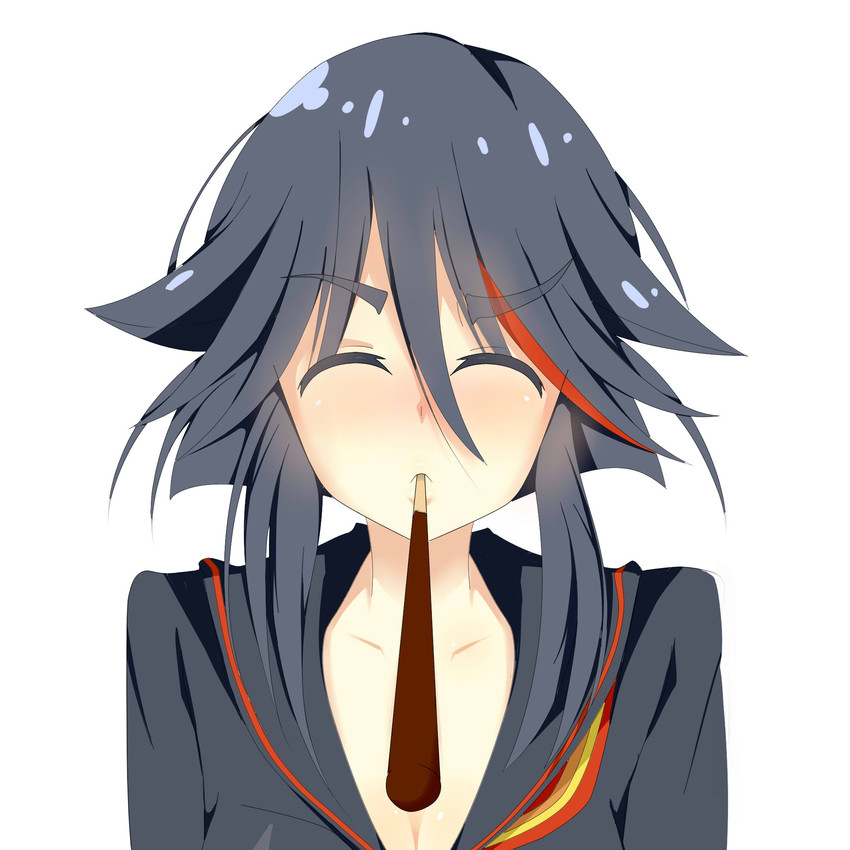 matoi ryuuko (kill la kill) drawn by moke_(moke_moke)