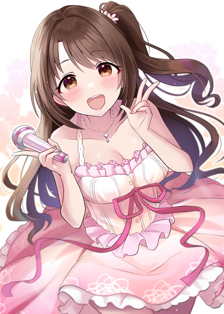 shimamura uzuki (idolmaster and 2 more) drawn by sakura_ran