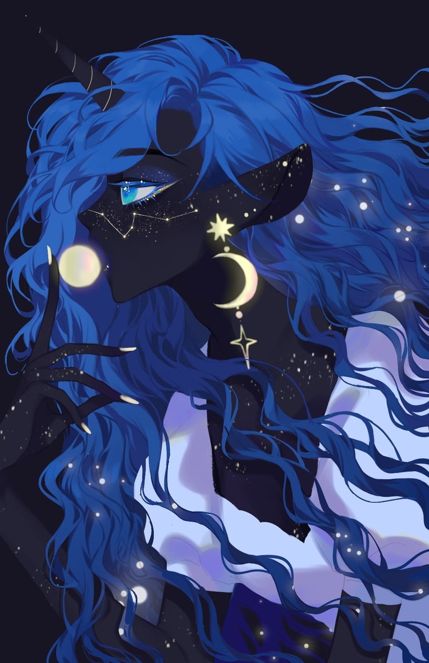 princess luna (my little pony and 1 more) drawn by xieyanbbb