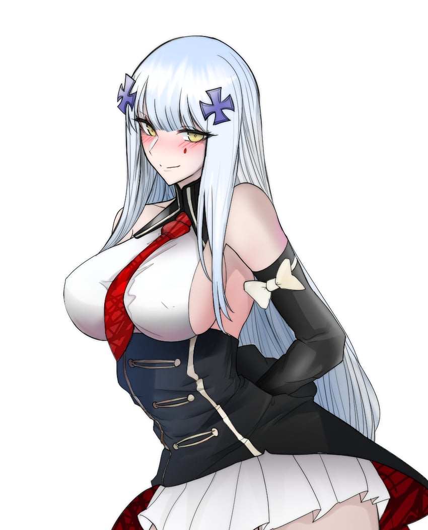 hk416 and clukay (girls' frontline and 1 more) drawn by swavigg