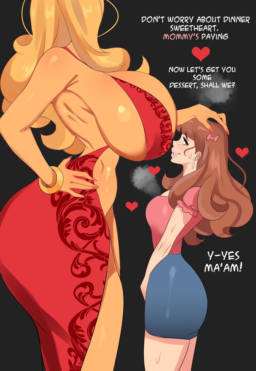 daphne and babie fluff (original) drawn by babie_fluff