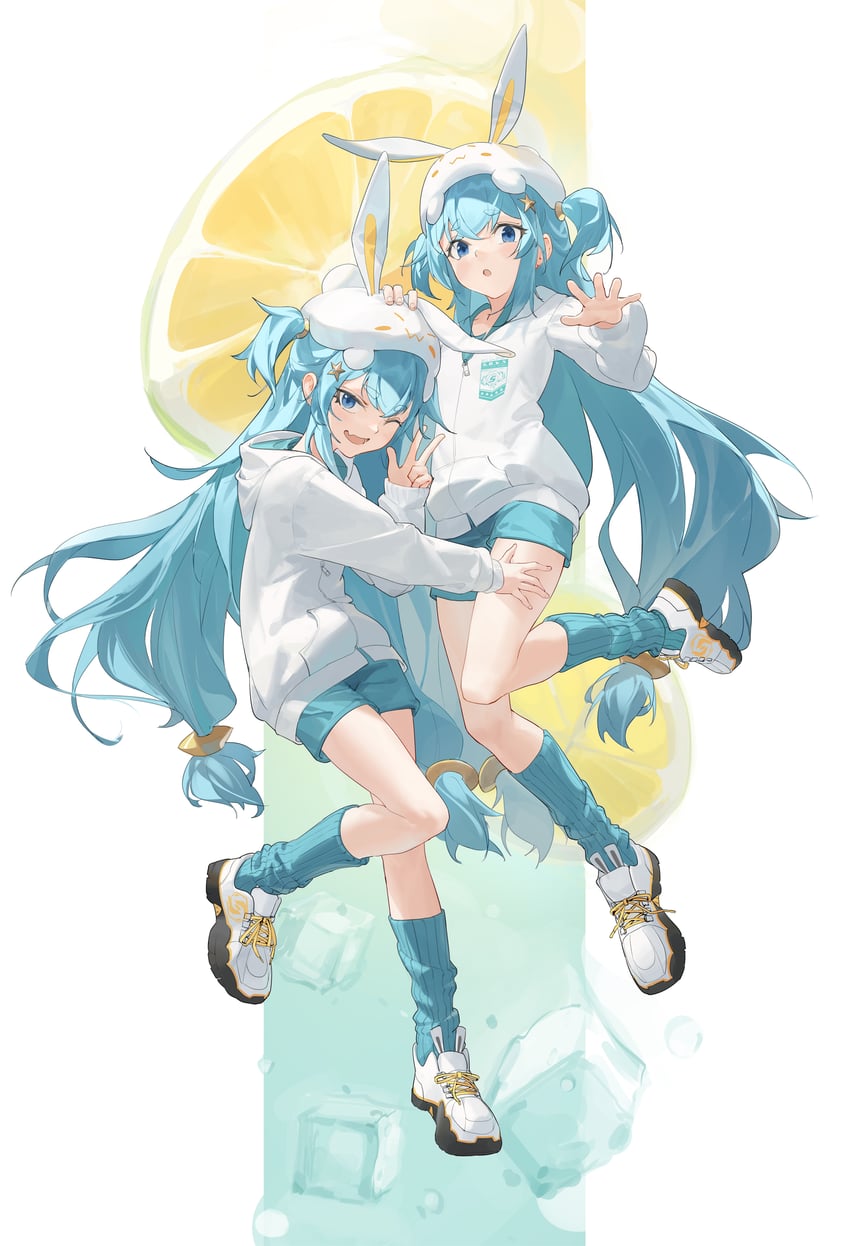 noah and near (bemani and 1 more) drawn by newnand