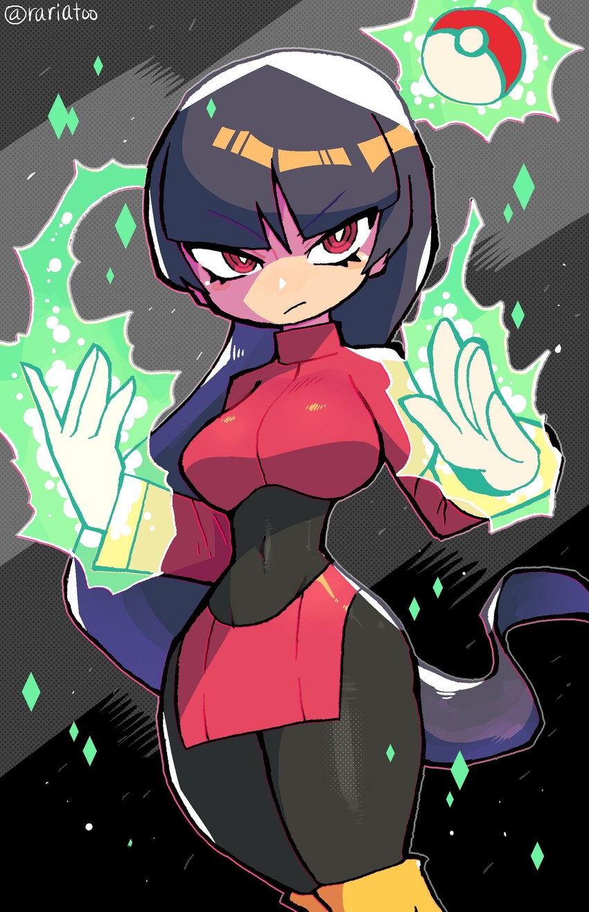 sabrina (pokemon and 1 more) drawn by rariatto_(ganguri)