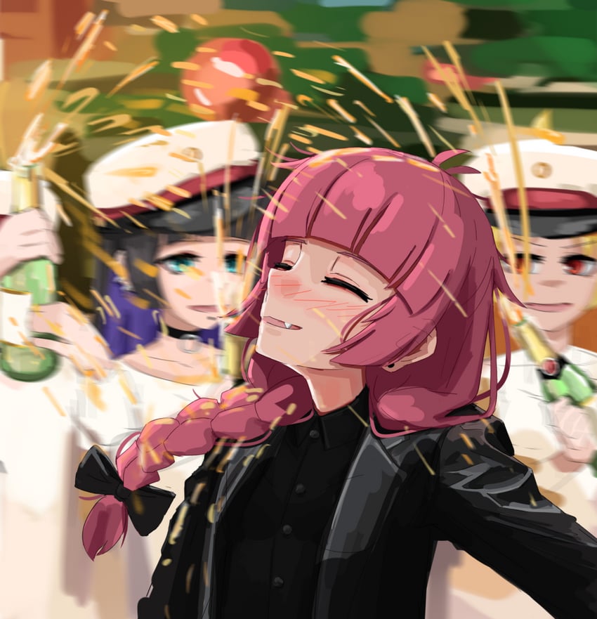 hiroi kikuri, ijichi seika, and pa-san (bocchi the rock! and 1 more) drawn by kurokimoko