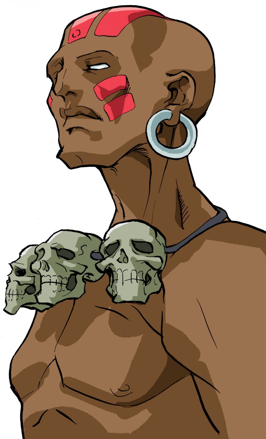 dhalsim (street fighter and 1 more) drawn by bengus