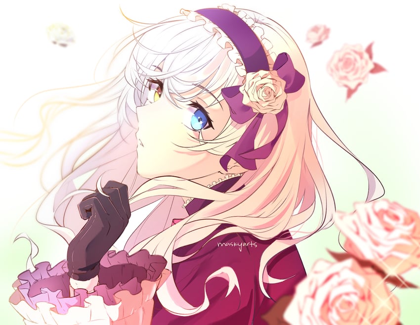 lapis rosenberg (eiyuu densetsu and 1 more) drawn by maskyarts