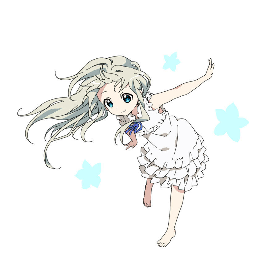 honma meiko (ano hi mita hana no namae wo bokutachi wa mada shiranai.) drawn by namori