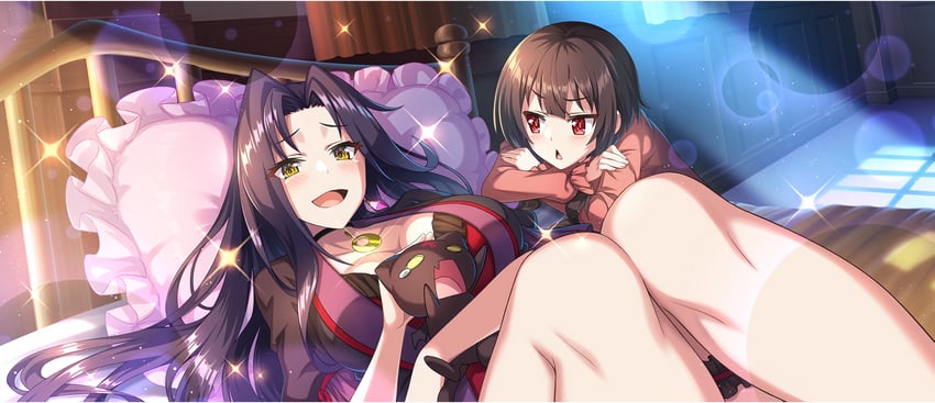 megumin, chomusuke, and melissa (kono subarashii sekai ni shukufuku wo! and 1 more)