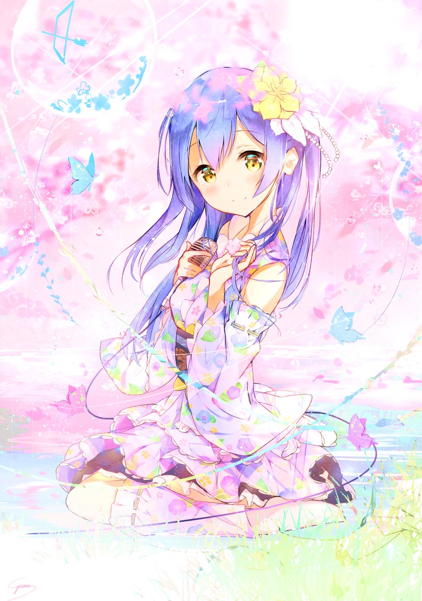 sonoda umi (love live! and 2 more) drawn by syoma_(1026syoma)