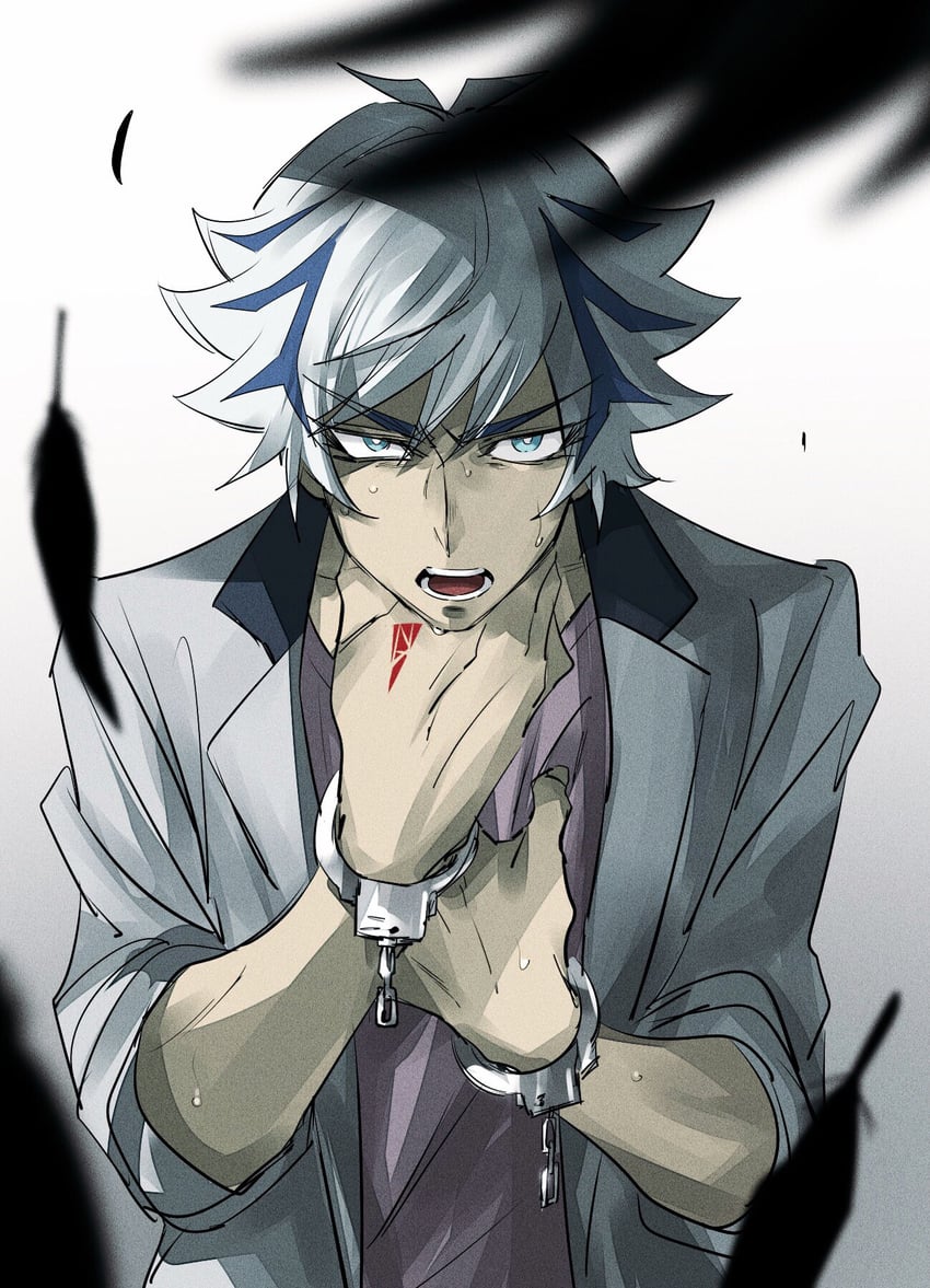kogami ryoken (yu-gi-oh! and 1 more) drawn by mayona_(mayona1poke)